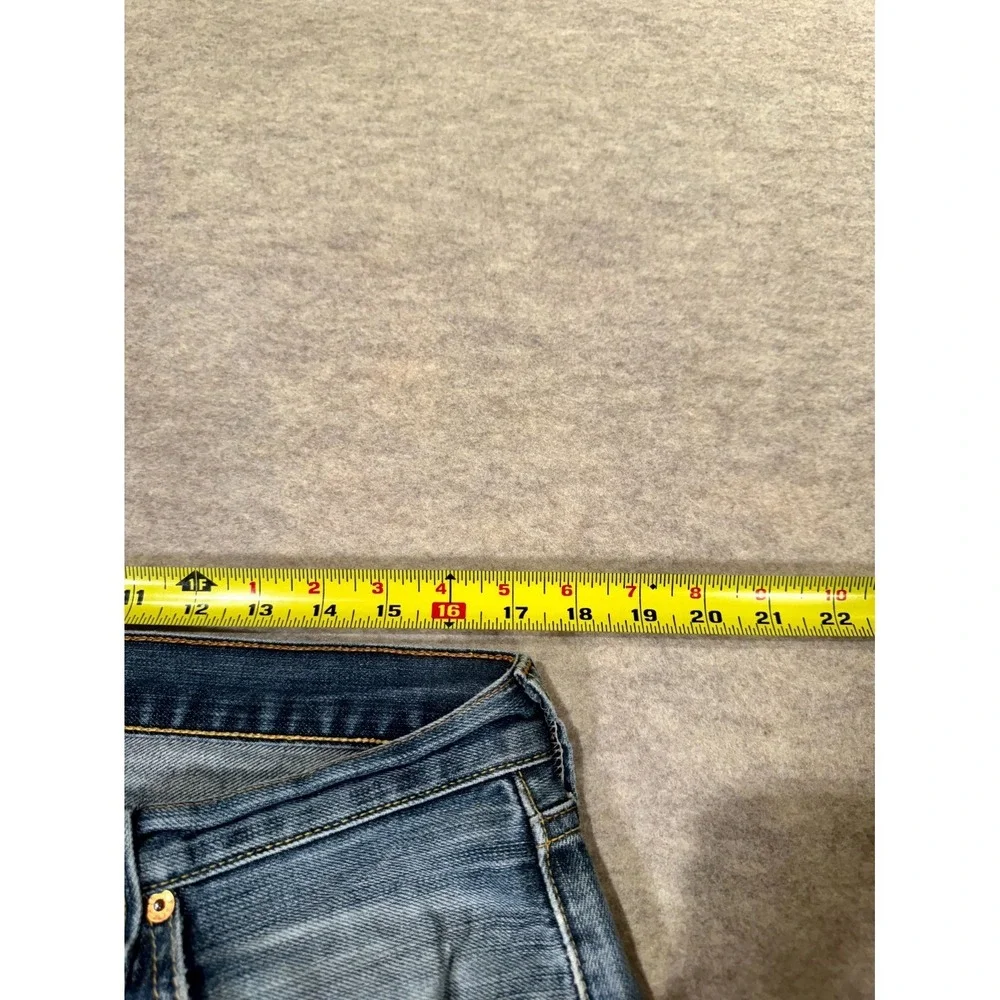 Levis 501 Straight Fit Jeans Men 36x36 Blue Denim Cotton Button Fly Mid Rise